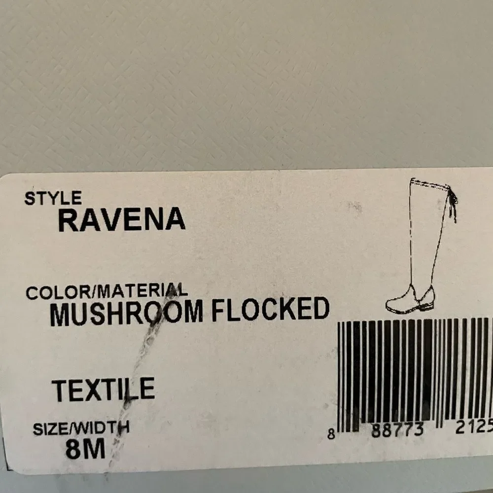 NIB Soul Society Mushroom Brown Ravena Knee Boots Size 8M
